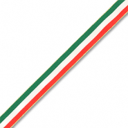 BY31&reg; Ruban Drapeau de l'Italie Vert-blanc-rouge-dorado
