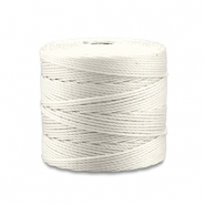 Fil Nylon S-Lon 0.5mm Blanc cass&eacute;