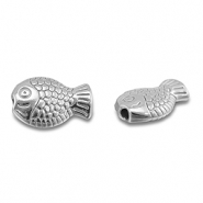 Perles en acier Inox poisson Argenté