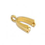 Apprêts en acier Inox bélière pour breloque Doré