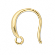 Apprêts en acier inox boucles d'oreilles crochet Doré