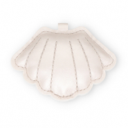 Pendentifs accroche-regard coquillage Blanc ivoire