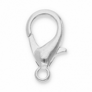 Apprêts en métal DQ fermoir mousqueton Argenté antique (sans nickel)