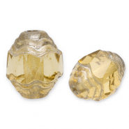 Perles tch&egrave;ques FPB ovale 7x6mm Light topaz