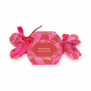 BY31&reg; Bo&icirc;te &eacute;crin &agrave; bijoux bonbon "Something just for you" Rouge-rose-dor&eacute;-rose magenta