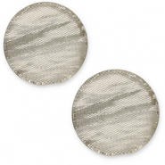 Cabochon plat 12mm Polaris Elements Las Vegas Beige