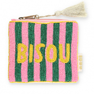 BY31&reg; Trousse "Bisou" Rose clair-vert-jaune-dor&eacute;