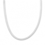 BY31&reg; Colliers en acier Inox serpentine Argent&eacute;