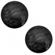 Cabochon classique 12mm Polaris Elements Lively Black