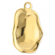 Breloques en acier Inox irr&eacute;gulier Dor&eacute;