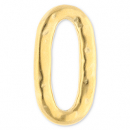 Appr&ecirc;ts en acier Inox connecteur ovale Dor&eacute;