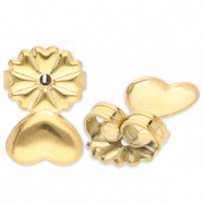 Appr&ecirc;ts en acier inox papillons boucles d'oreilles Dor&eacute;