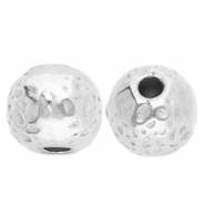 Perles en acier Inox Argent&eacute;