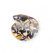 Accessoires pour cheveux pince &agrave; cheveux coquillage Marron m&eacute;lang&eacute;