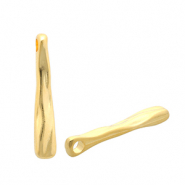 Breloques en m&eacute;tal DQ&reg; barre Dor&eacute; (sans nickel)