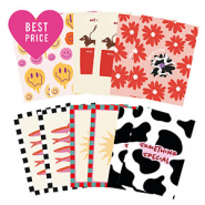 BY31&reg; Cartes &agrave; bijoux assorties Multicolore