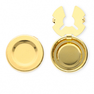 Cache-boutons en laiton Eco-brass&reg; Dor&eacute;
