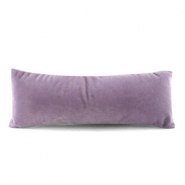 Pr&eacute;sentoir bijoux coussin velours Lilas