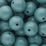 DQ Perles acryliques 16 mm brillant Cameo blue 15-4414 TCX