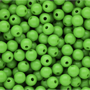 DQ Perles acryliques 10 mm brillant Vibrant green 16-6339 TCX