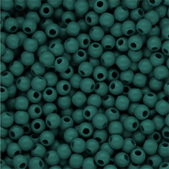 DQ Perles acryliques 4 mm brillant Mediterranea 19-4517 TCX