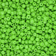 Perles de rocailles 8/0 (3 mm) Vert