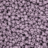 Perles de rocailles 8/0 (3 mm) Violet mauve poussiéreux