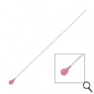 BY31® Apprêts en acier inox clous à tête boule 70 mm Argenté-violet lavande