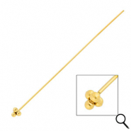 BY31® Apprêts en acier inox clous à tête boules 70 mm Doré