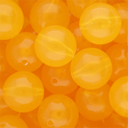 DQ&reg; Perles acryliques 18 mm brillant Jaune chaud