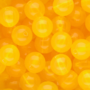 DQ&reg; Perles acryliques 12 mm brillant Jaune chaud