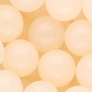 DQ&reg; Perles acryliques 20 mm brillant P&ecirc;che claire