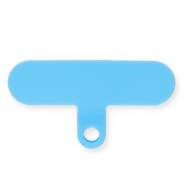 Attache pour cordon de t&eacute;l&eacute;phone Bleu