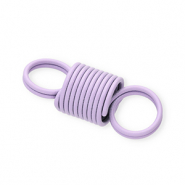 Appr&ecirc;ts color&eacute;s connecteur &agrave; ressort spirale Violet clair