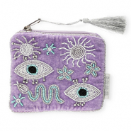 BY31® Trousse mystique Violet-blanc-bleu turquoise-argenté