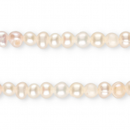 TQ Perles d&rsquo;eau douce rond 4 mm Blanc naturel