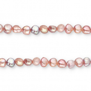 TQ Perles d&rsquo;eau douce nugget Rose coquillage