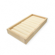 Pr&eacute;sentoir bijoux pour bagues Natural-beige