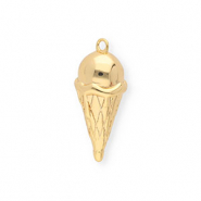 BY31® Breloques en laiton Eco-brass glace Doré