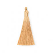 Pompons 8cm Marron beige
