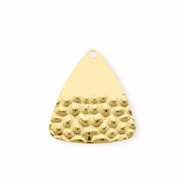 Breloques en acier Inox triangle Doré