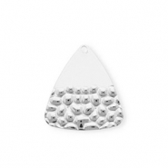 Breloques en acier Inox triangle Argenté
