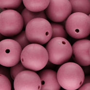 DQ Perles acryliques 18 mm Prune