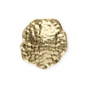 Pendentifs accroche-regard organique rond Doré
