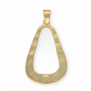 Pendentifs accroche-regard goutte Doré