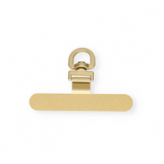 Attache pour cordon de téléphone Doré