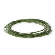 Cuir rond 1,5 mm Vert