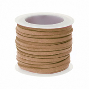 Simili daim plat 3 mm Marron clair