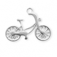 Breloques en acier Inox vélo Argenté
