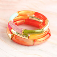 Sets d'inspiration Comment créer des bracelets avec des perles acryliques tube shiny